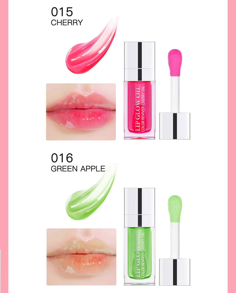 Balm Labial Hidratante Óleo Labial Original Cuidados com os Lábios Benetitnt para Lábios Aumento Esfoliante Brilho Oleoso Aumentador Rosa
