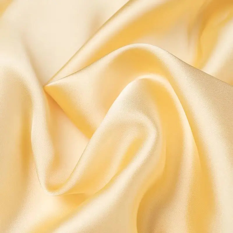 Vestido Longo Elegante Sem Mangas TRAFZA Feminino de Verão Amarelo Manchado com Decote em V para Festa e Férias 2025