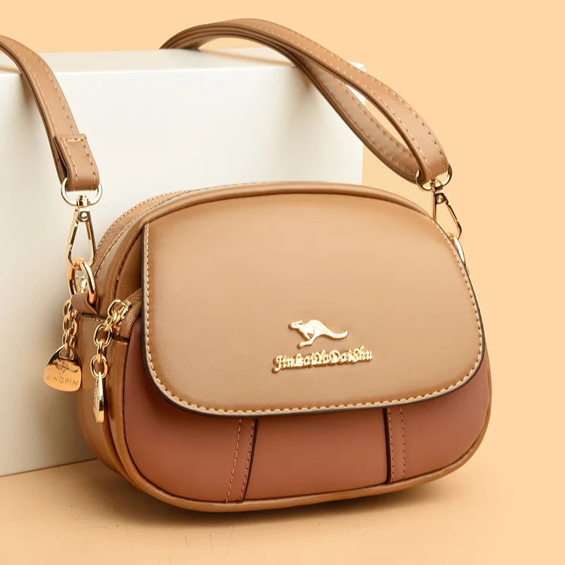 Luxury Women Handbags and Purses Casual Style Designer Crossbody Bags High Quality Leather Shoulder Messenger Bag 2025 Small Sac
