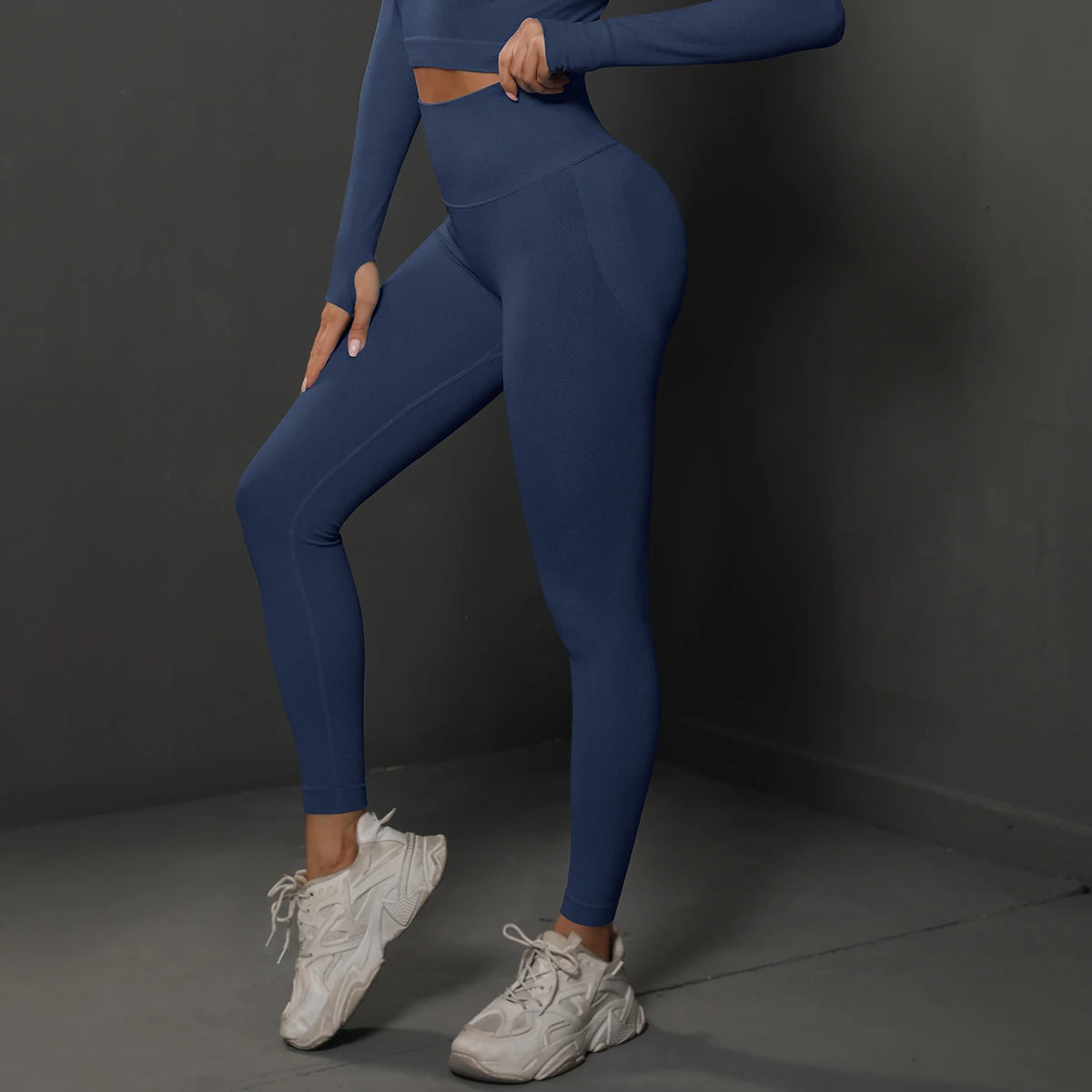 Leggings de Ginástica Sem Costura para Mulheres, Calças de Yoga Sexy, Leggings de Cintura Alta para Levantar o Bumbum, Roupas Esportivas Femininas, Vestuário de Fitness