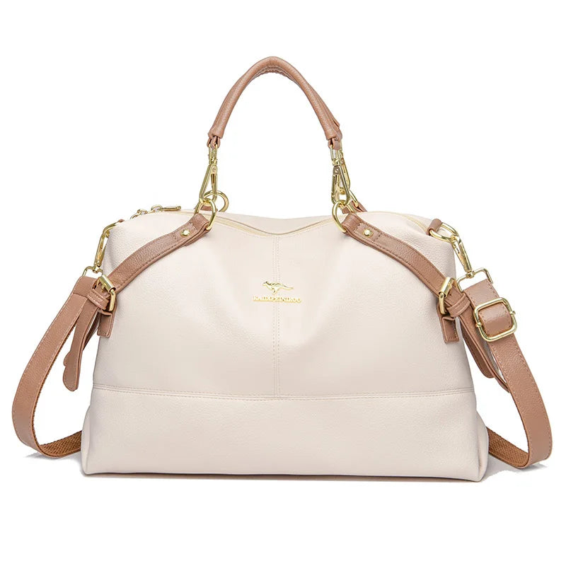 Elegrant Women's Handbags Premium Leather Large Capacity Women's Large Capacity Handbag Women's Casual Handbags Bolsa 2022 New