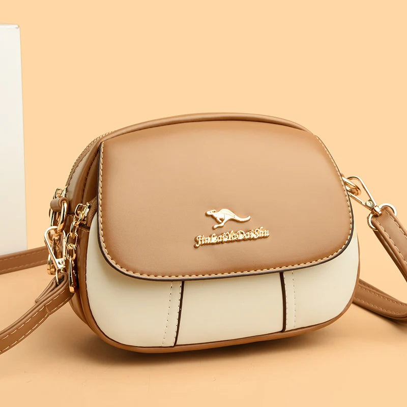 Luxury Women Handbags and Purses Casual Style Designer Crossbody Bags High Quality Leather Shoulder Messenger Bag 2025 Small Sac