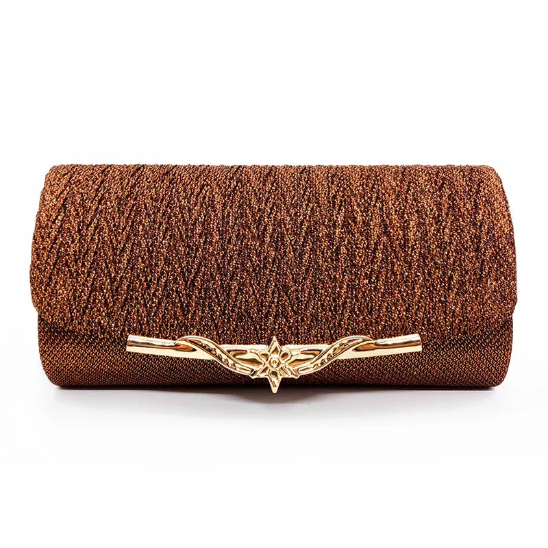 Fashion Women Evening Bag Brand Party Banquet Glitter Bag For Ladies Wedding Clutches Handbag Shoulder Bag Chain Bolsas Mujer
