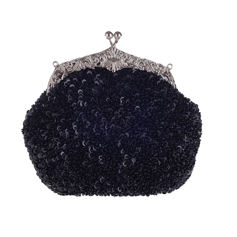 New Luxury Colorful Sequins Bag for Women's Shoulder Bag Designer Chain Tote Crossbody Dinner Bag Purses Handbags Satchel