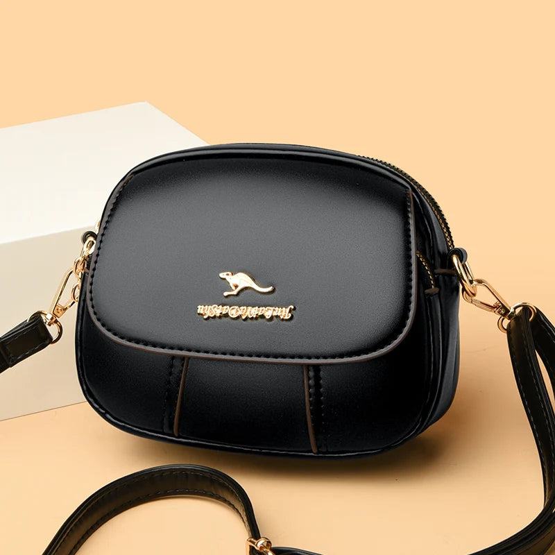 Luxury Women Handbags and Purses Casual Style Designer Crossbody Bags High Quality Leather Shoulder Messenger Bag 2025 Small Sac
