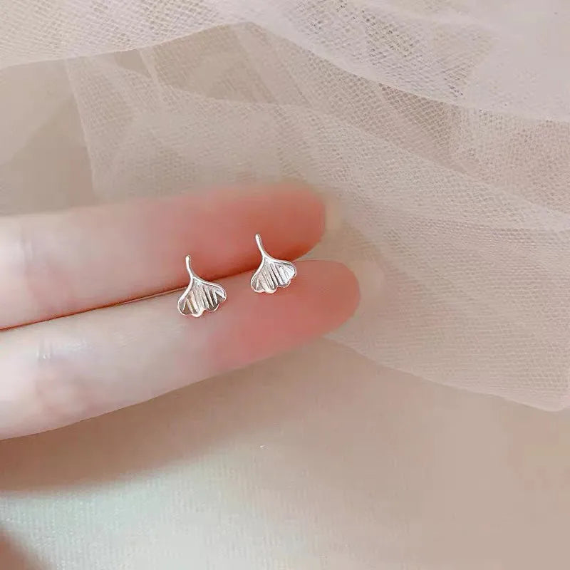Minimalism Heart Earring 925 Silver Needle Allergic Protection Mini Small Stud Earrings for Women Girls Jewellery Wholesale Gift