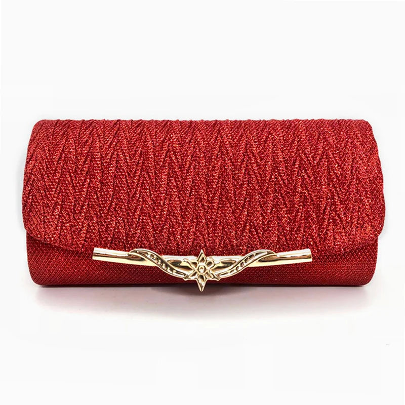 Fashion Women Evening Bag Brand Party Banquet Glitter Bag For Ladies Wedding Clutches Handbag Shoulder Bag Chain Bolsas Mujer