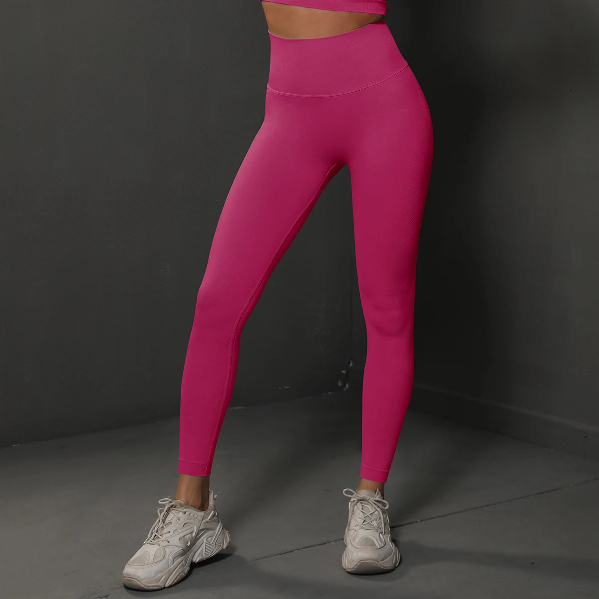 Leggings de Ginástica Sem Costura para Mulheres, Calças de Yoga Sexy, Leggings de Cintura Alta para Levantar o Bumbum, Roupas Esportivas Femininas, Vestuário de Fitness