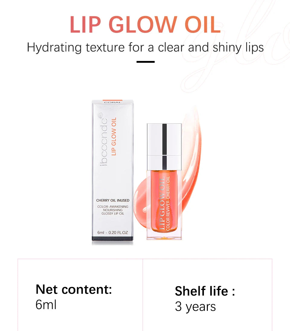 Balm Labial Hidratante Óleo Labial Original Cuidados com os Lábios Benetitnt para Lábios Aumento Esfoliante Brilho Oleoso Aumentador Rosa