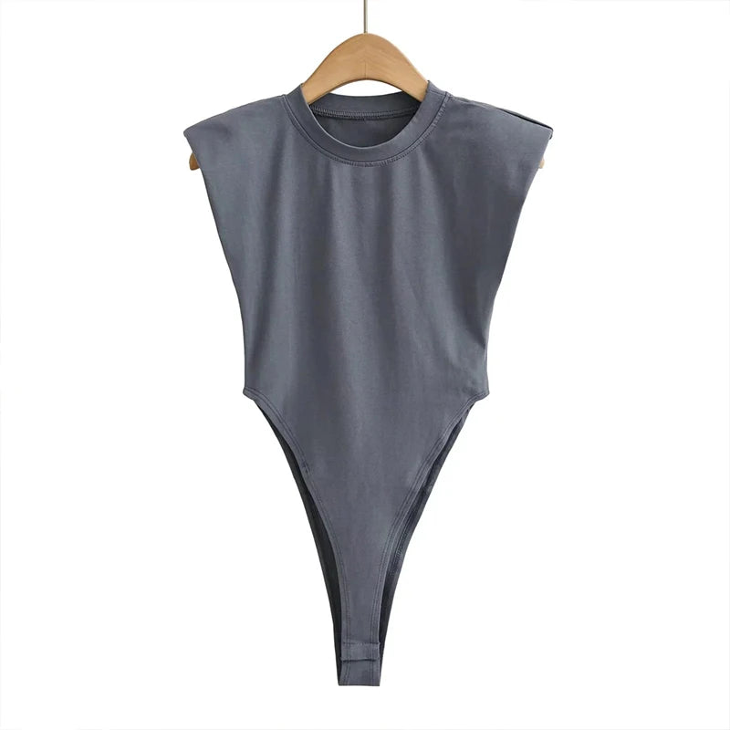 Mangas dessaturadas sexy mulheres, macacão verão, bodycon com ombreiras, macacão preto sem mangas para mulheres brancas.