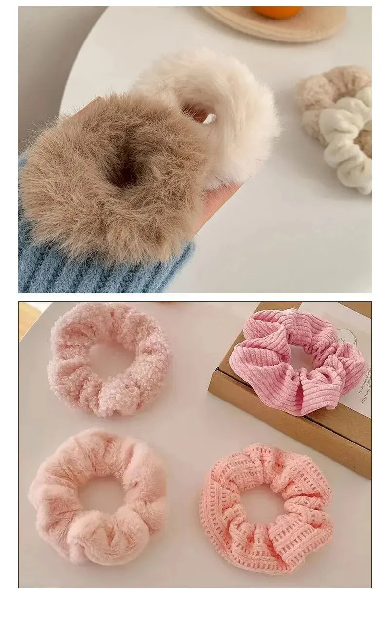 Conjunto de 7/21 peças de presilhas de cabelo para mulheres - Conjunto de elásticos de cabelo macios sólidos para meninas, suportes de coque, bandas de borracha, amarras de cabelo, acessórios para cabelo