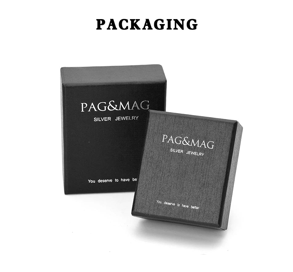 PAG&MAG Brinco de Pedra Verde em Prata Esterlina 925 Redondo para Mulheres, Elegante para Casamento e Noivas, Joias Finas