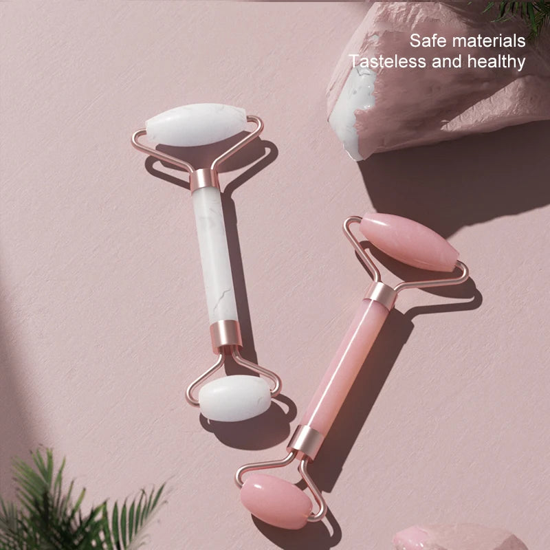 Rolo para rosto, pescoço, olhos, instrumento de massagem facial de resina, cuidados com a saúde, placa de raspagem muscular, ferramentas de beleza e cuidados com a pele.