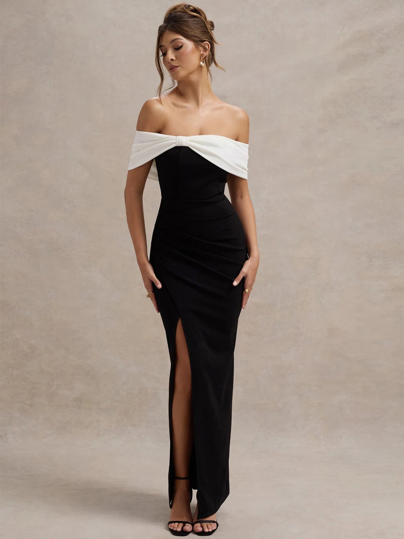 Vestido Bandage Feminino, Vestido de Festa, Bodycon, Elegante, Sexy, Roupas para Noite de Aniversário, Balada, Verão 2024