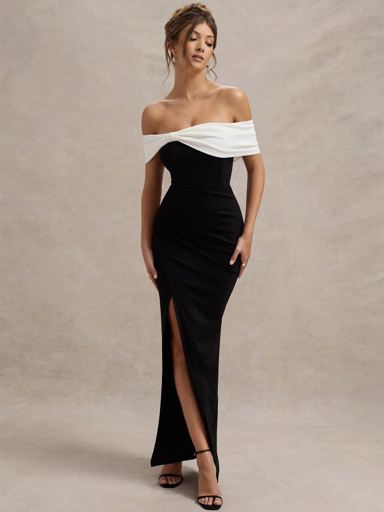 Vestido Bandage Feminino, Vestido de Festa, Bodycon, Elegante, Sexy, Roupas para Noite de Aniversário, Balada, Verão 2024