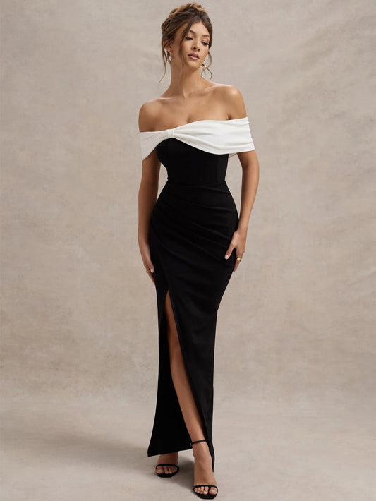 Vestido Bandage Feminino, Vestido de Festa, Bodycon, Elegante, Sexy, Roupas para Noite de Aniversário, Balada, Verão 2024