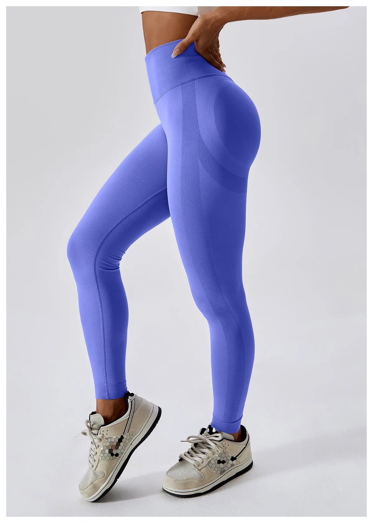 Leggings de Yoga para Mulheres Fitness, Corrida, Cintura Alta, Calças Slim, Levanta o Bumbum, Legging de Esporte com Roupas de Ginástica, Jogging, Treino Feminino