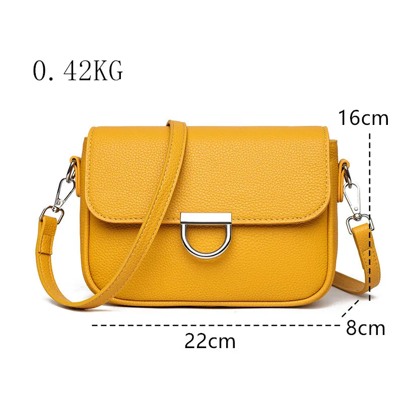100% Genuine Leather Handbag 2025 Fashion Solid Color Female Shoulder Crossbody Bag Women bags Designer Cowhide Ladies Tote Bags