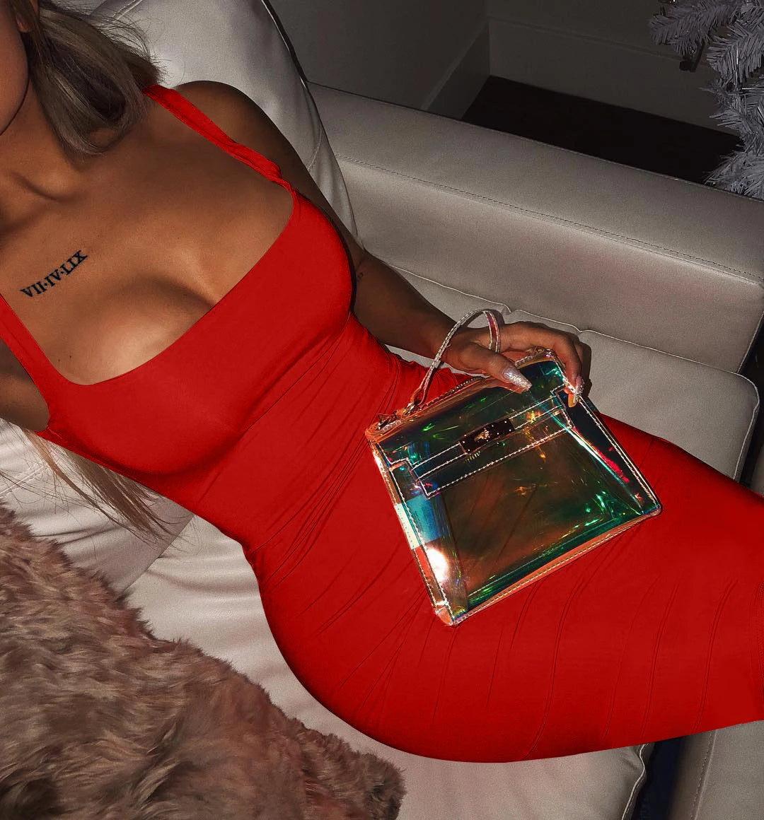 Vestido de Verão Sexy com Alças da AliExpress, Vestido Midi Sem Mangas Plus Size para Mulheres da Europa e América