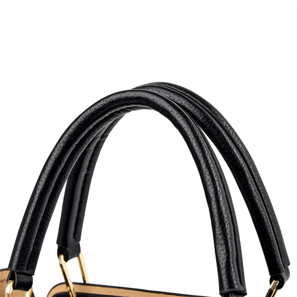 Bolsas de Couro de Grande Capacidade Shopper - Marca Messenger Totes