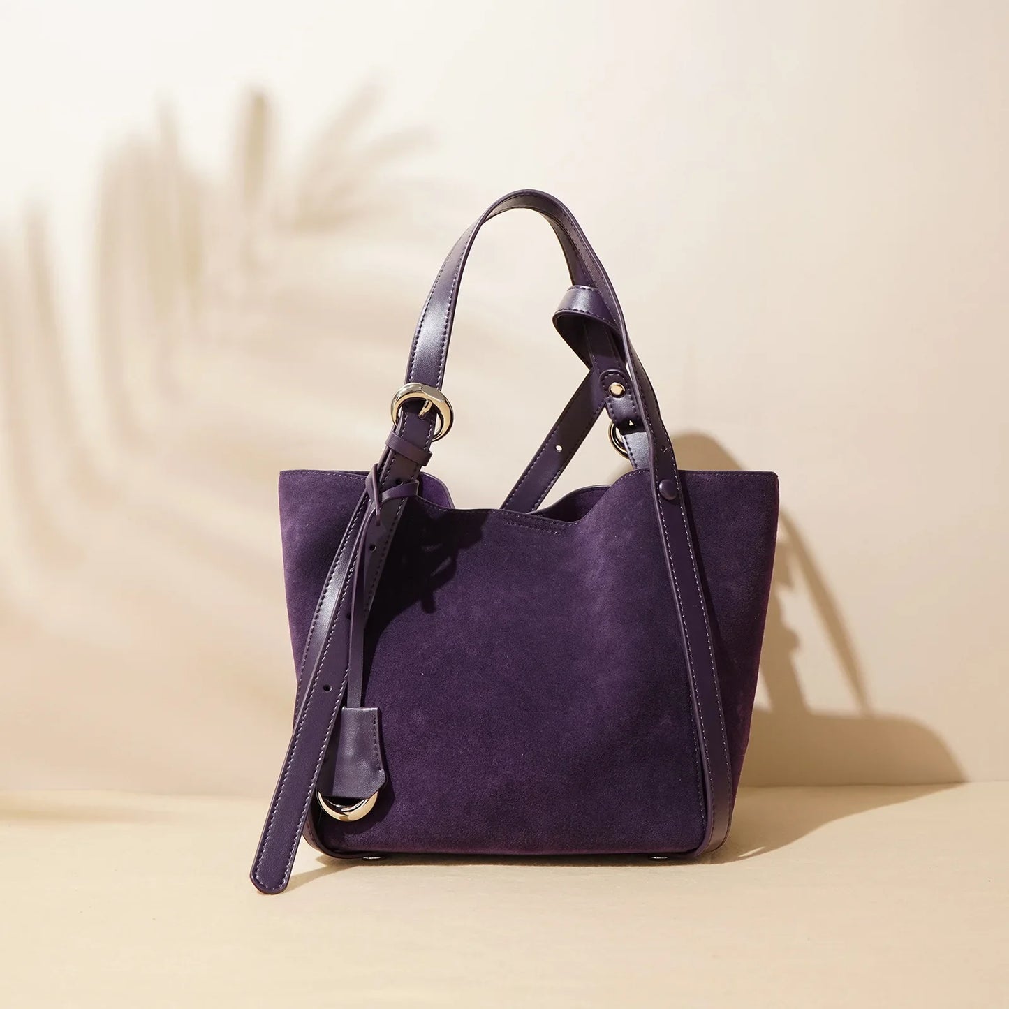 Genuine Leather Tote Bag Large Capacity Vegetable Basket Bucket Bag Luxury Designer Shoulder Bag For Women