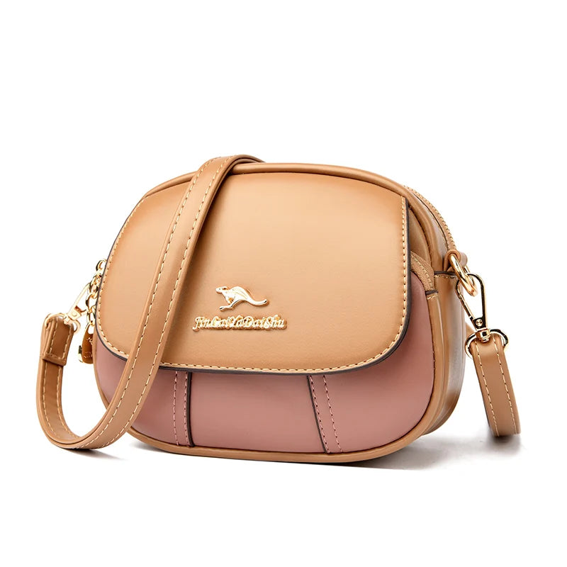 Luxury Women Handbags and Purses Casual Style Designer Crossbody Bags High Quality Leather Shoulder Messenger Bag 2025 Small Sac