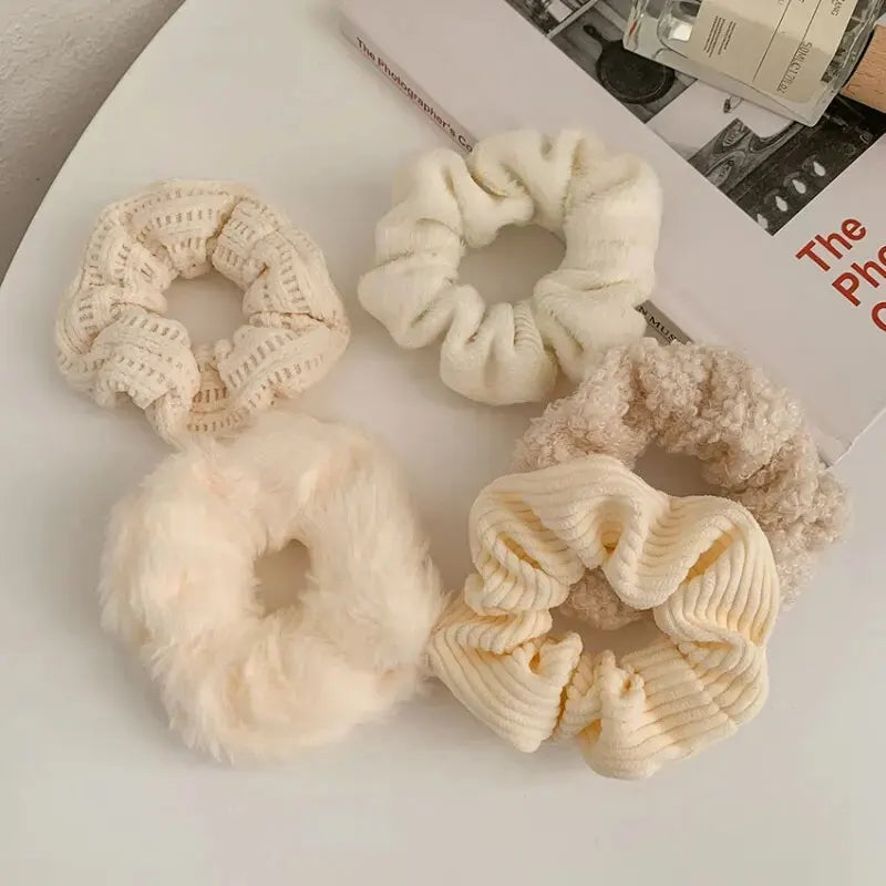 Conjunto de 7/21 peças de presilhas de cabelo para mulheres - Conjunto de elásticos de cabelo macios sólidos para meninas, suportes de coque, bandas de borracha, amarras de cabelo, acessórios para cabelo