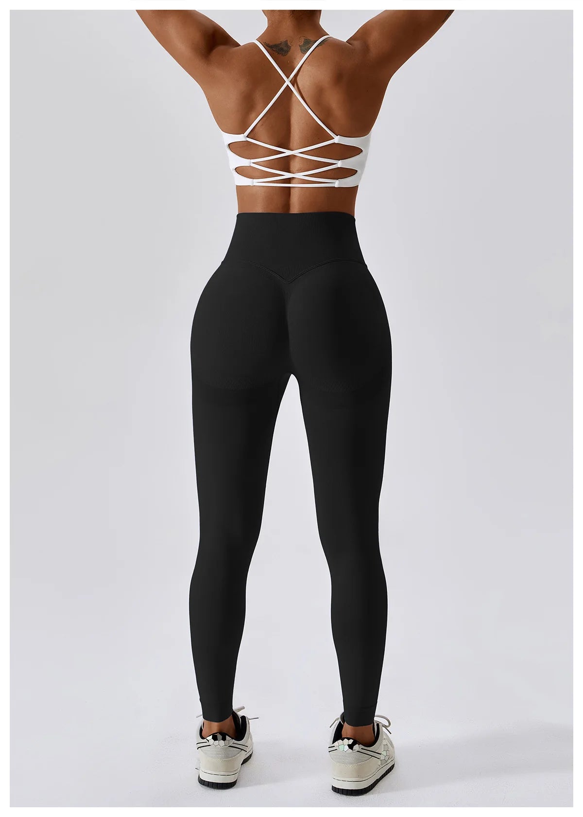 Leggings de Yoga para Mulheres Fitness, Corrida, Cintura Alta, Calças Slim, Levanta o Bumbum, Legging de Esporte com Roupas de Ginástica, Jogging, Treino Feminino