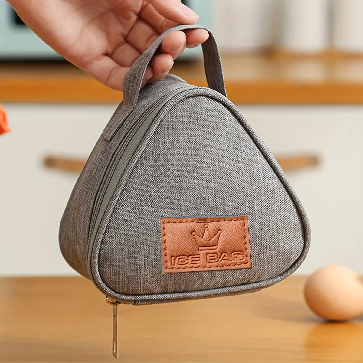 1pc Onigiri Bag Triangle Bento Bag Milk Sandwich Egg Breakfast Bag Insulation