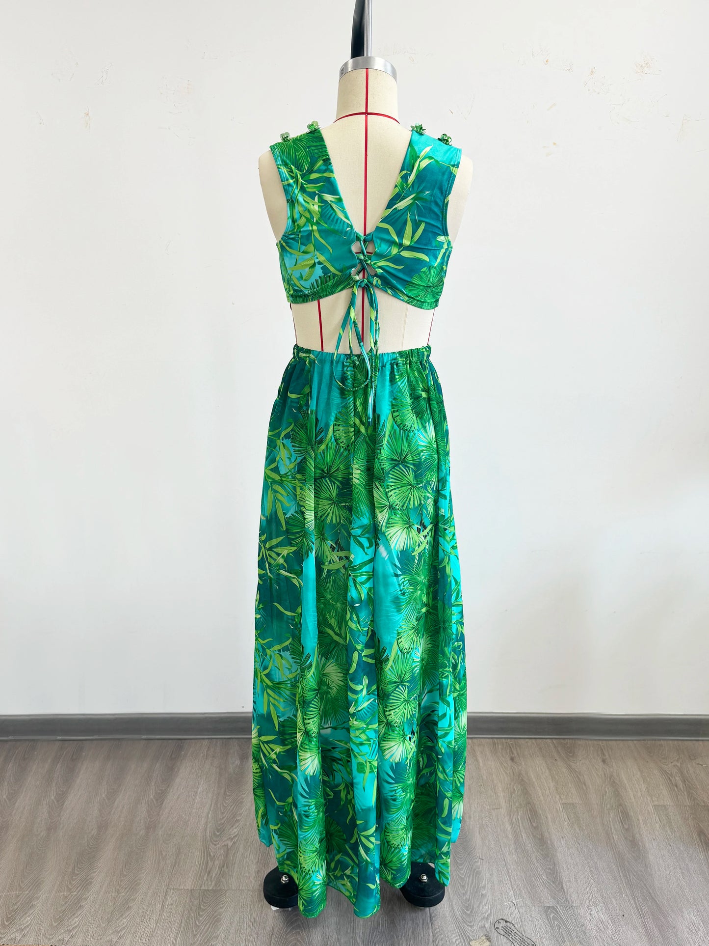 Maiô Elegante 2024 para Mulheres com Saia, Alto da Cintura, Roupas de Banho com Saia, Vestido Estampado Fashion, Praia
