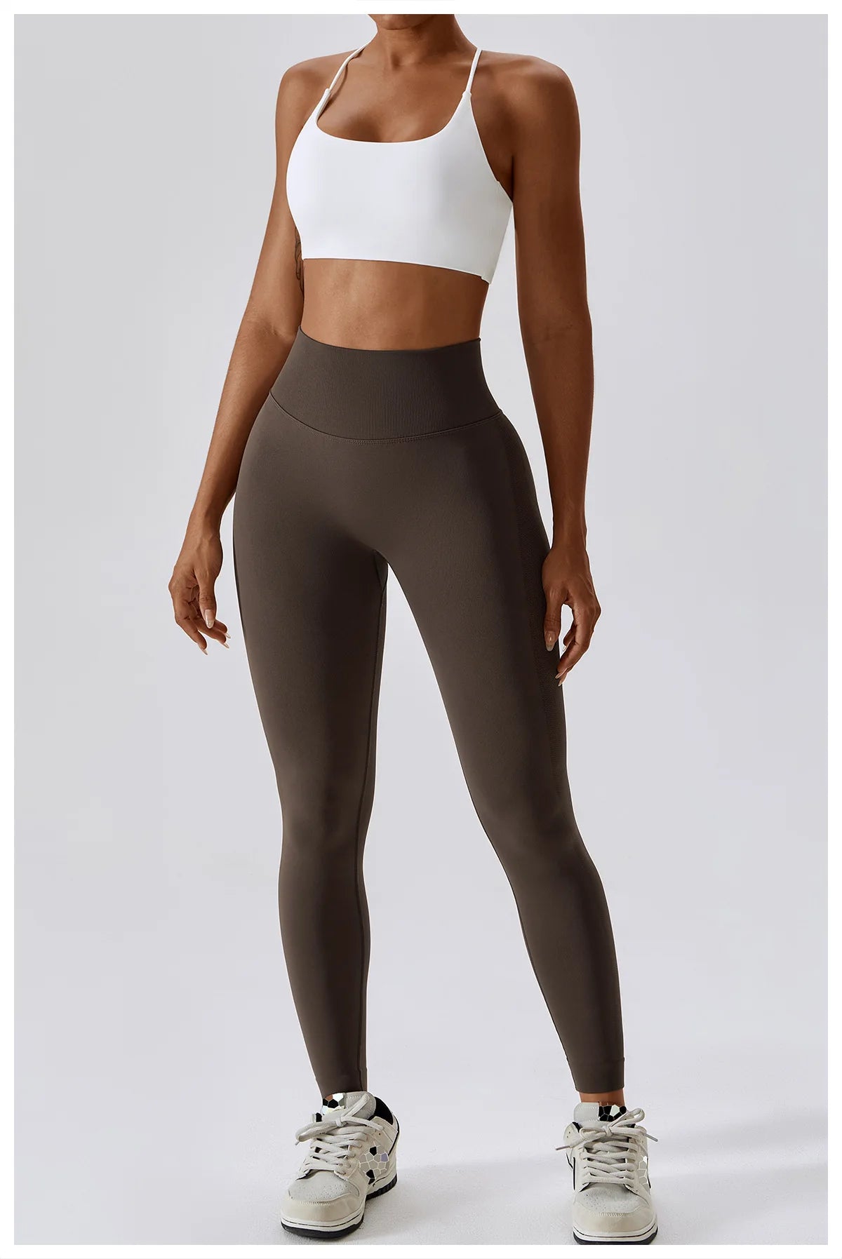 Leggings de Yoga para Mulheres Fitness, Corrida, Cintura Alta, Calças Slim, Levanta o Bumbum, Legging de Esporte com Roupas de Ginástica, Jogging, Treino Feminino
