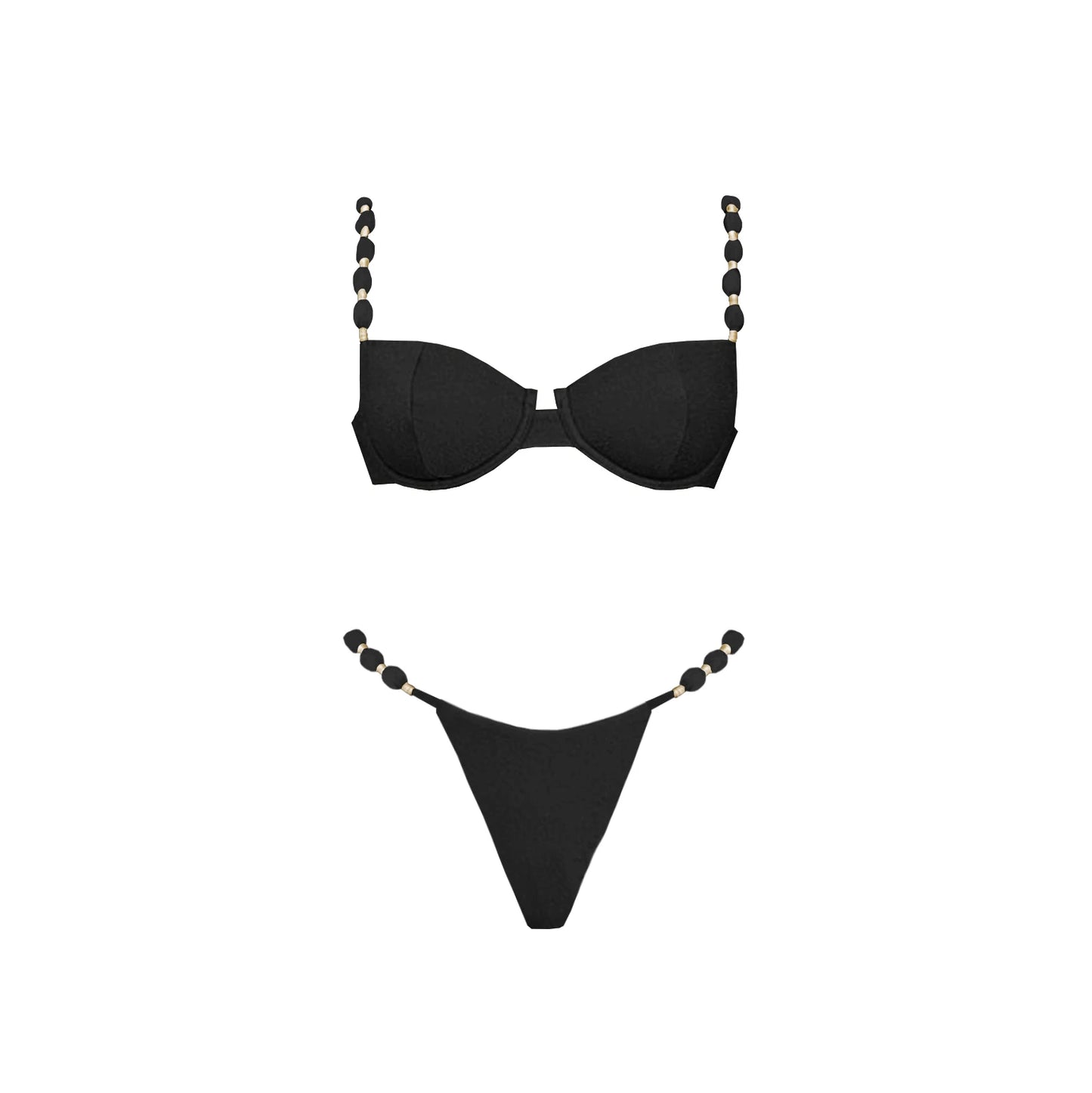 Conjunto de 3 peças de maiô push up com saia longa, sexy, moda feminina, biquíni com decote em V, macacão brilhante, roupa de banho e cobertor de praia.
