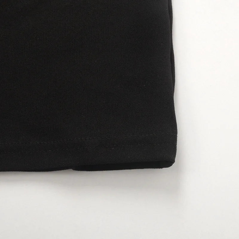 Vestido Preto Sexy de Verão para Mulheres Moda de Rua Sem Mangas Costas Expostas Liso com Alças Finas Justo Casual Roupas de Festa Elegantes
