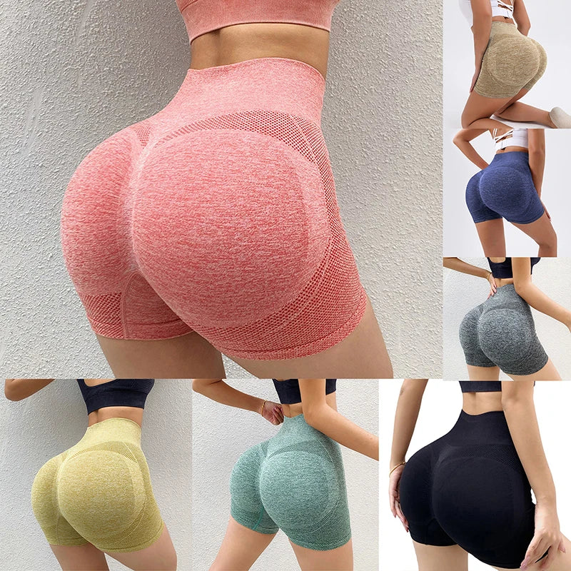 Shorts Esportivos para Mulheres Novos para Ciclismo, Corrida, Fitness, Cintura Alta, Levanta Bumbum, Shorts de Ginástica, Leggings, Roupas de Yoga para Mulheres
