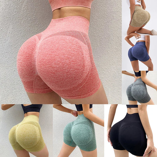 Shorts Esportivos para Mulheres Novos para Ciclismo, Corrida, Fitness, Cintura Alta, Levanta Bumbum, Shorts de Ginástica, Leggings, Roupas de Yoga para Mulheres