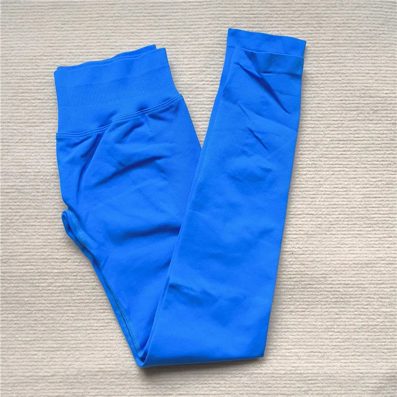 Leggings de Yoga Sem Costura YEAE para Mulheres, Calças de Fitness Atléticas para Levantamento de Bumbum, Leggings de Compressão para Academia, Roupa Ativa para Treinos.
