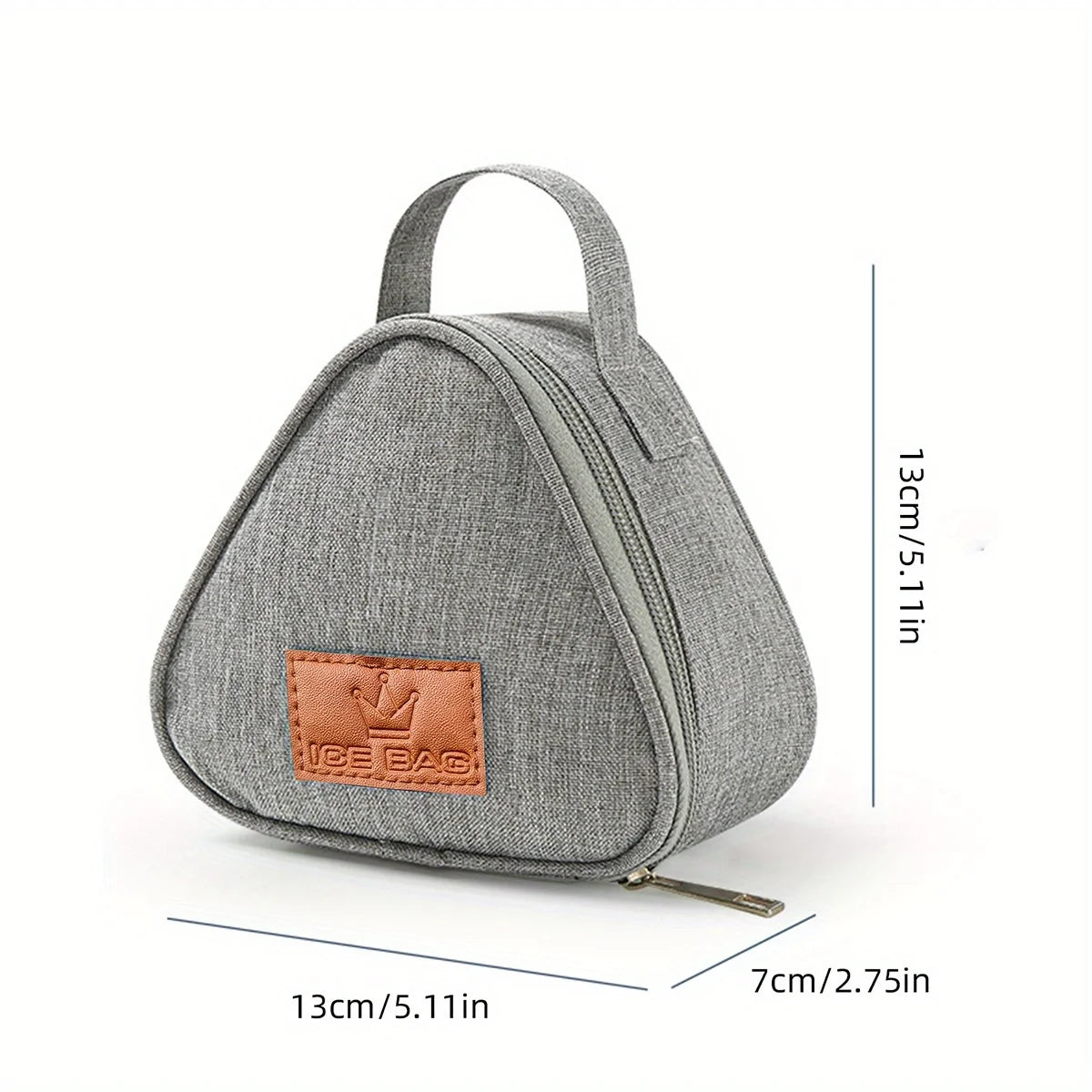 1pc Onigiri Bag Triangle Bento Bag Milk Sandwich Egg Breakfast Bag Insulation