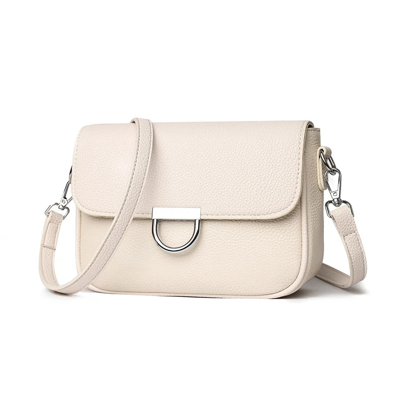 100% Genuine Leather Handbag 2025 Fashion Solid Color Female Shoulder Crossbody Bag Women bags Designer Cowhide Ladies Tote Bags