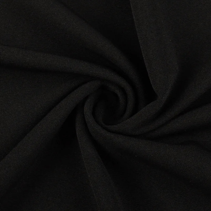 Vestido Preto Sexy de Verão para Mulheres Moda de Rua Sem Mangas Costas Expostas Liso com Alças Finas Justo Casual Roupas de Festa Elegantes
