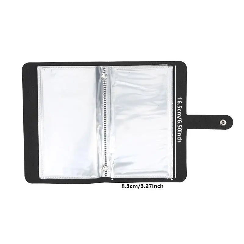 Money Savings Challenge Binder Clear 100 Envelopes Budget Savings Challenges Book Leather Waterproof Cash Budget Notebook