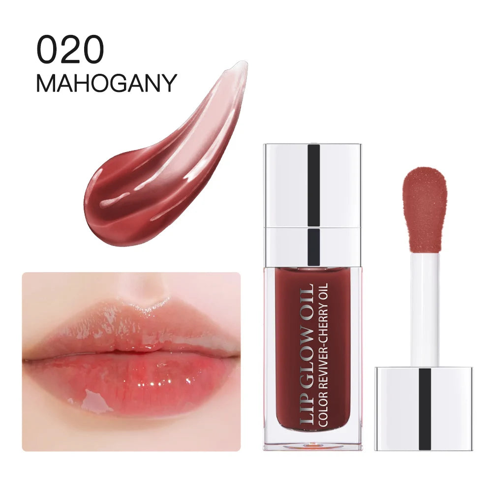 Balm Labial Hidratante Óleo Labial Original Cuidados com os Lábios Benetitnt para Lábios Aumento Esfoliante Brilho Oleoso Aumentador Rosa