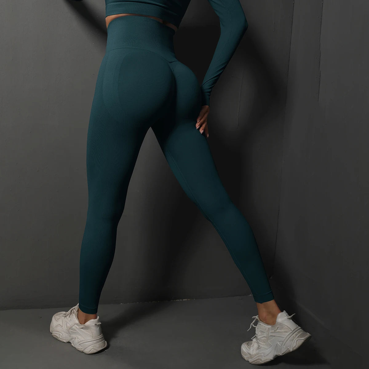 Leggings de Ginástica Sem Costura para Mulheres, Calças de Yoga Sexy, Leggings de Cintura Alta para Levantar o Bumbum, Roupas Esportivas Femininas, Vestuário de Fitness