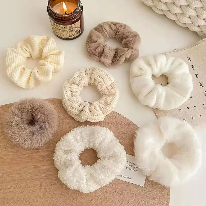 Conjunto de 7/21 peças de presilhas de cabelo para mulheres - Conjunto de elásticos de cabelo macios sólidos para meninas, suportes de coque, bandas de borracha, amarras de cabelo, acessórios para cabelo