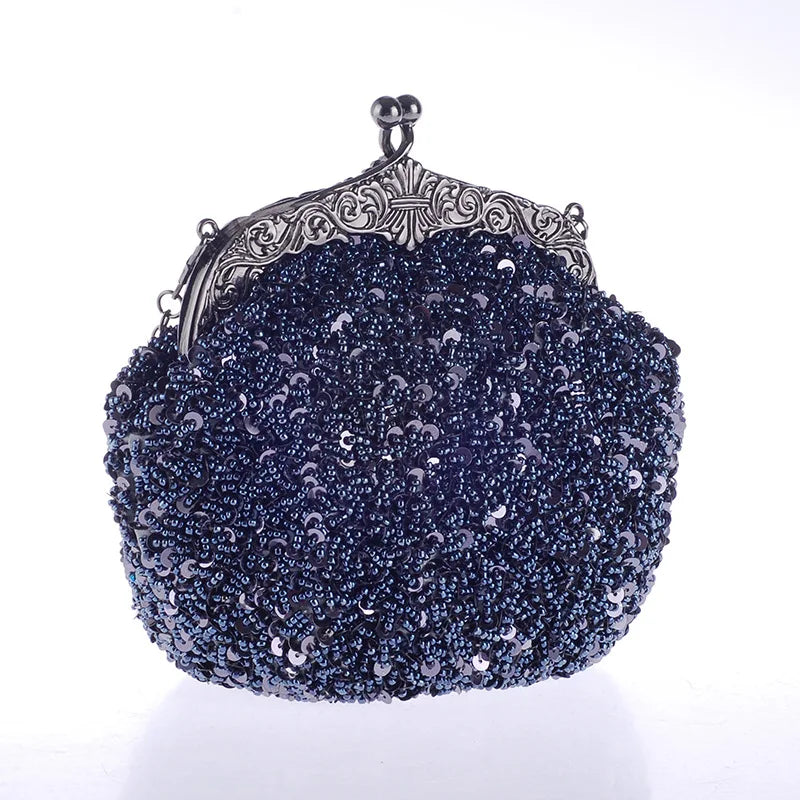 New Luxury Colorful Sequins Bag for Women's Shoulder Bag Designer Chain Tote Crossbody Dinner Bag Purses Handbags Satchel