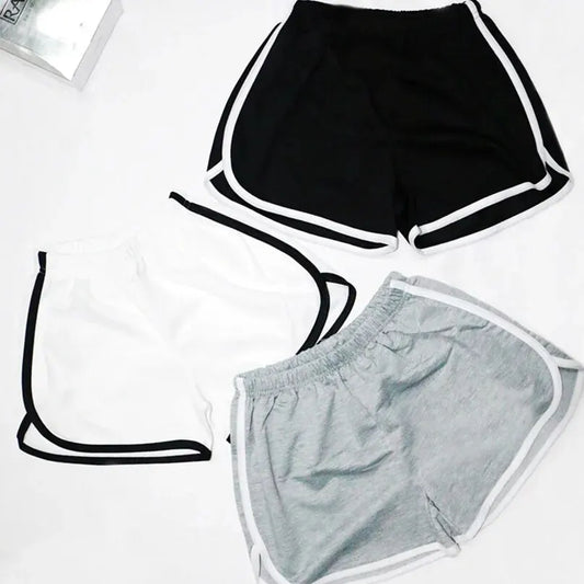 Shorts Elásticos Femininos, Leves e Soltos, Rápido Secagem, Finos para Verão, Corrida, Fitness, Lazer e Resistentes ao Uso Externo.