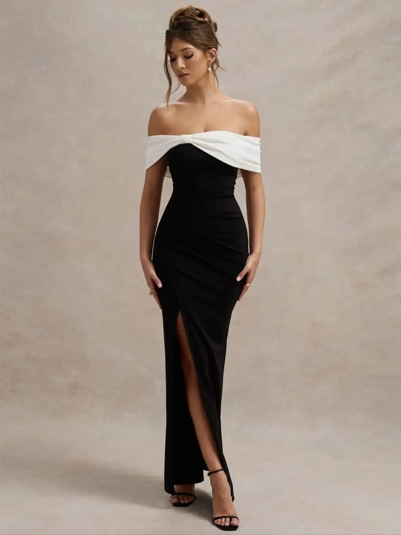 Vestido Bandage Feminino, Vestido de Festa, Bodycon, Elegante, Sexy, Roupas para Noite de Aniversário, Balada, Verão 2024