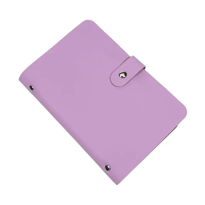 Money Savings Challenge Binder Clear 100 Envelopes Budget Savings Challenges Book Leather Waterproof Cash Budget Notebook