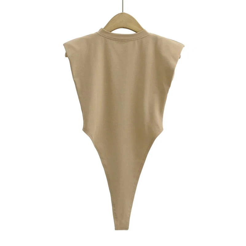 Mangas dessaturadas sexy mulheres, macacão verão, bodycon com ombreiras, macacão preto sem mangas para mulheres brancas.
