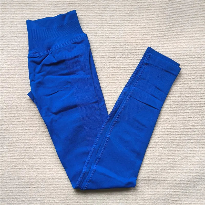 Leggings de Yoga Sem Costura YEAE para Mulheres, Calças de Fitness Atléticas para Levantamento de Bumbum, Leggings de Compressão para Academia, Roupa Ativa para Treinos.