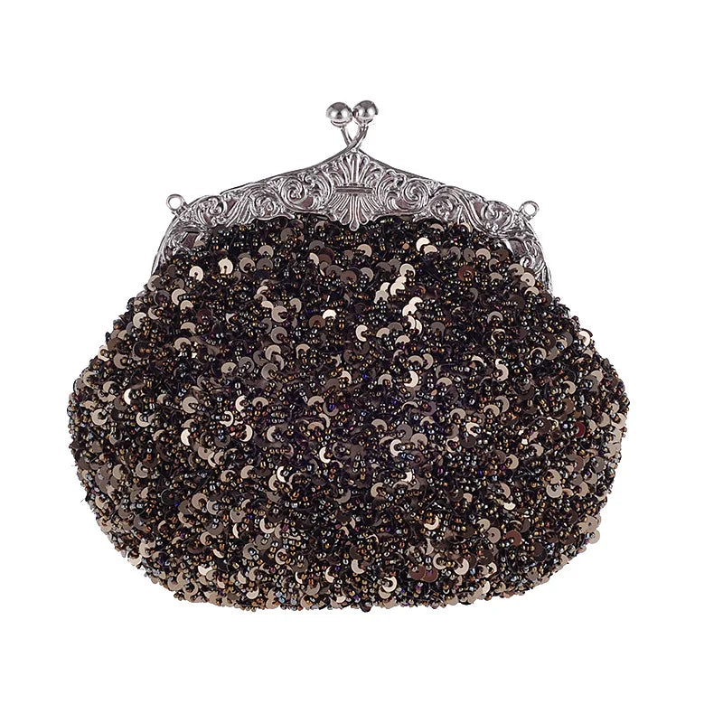 New Luxury Colorful Sequins Bag for Women's Shoulder Bag Designer Chain Tote Crossbody Dinner Bag Purses Handbags Satchel